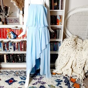 NEW DRESSALE BABY Blue Spaghetti Strap Dress P1250